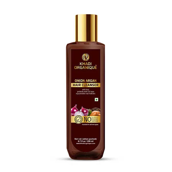 Khadi Organique Onion Argan Hair Cleanser