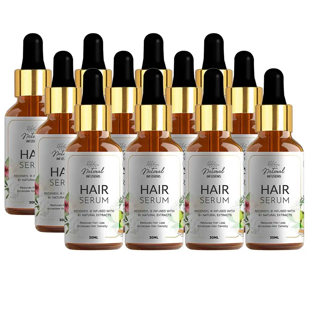 Natural Infusions Hair Serum,  30 ml  5% Redensyl (Pack of 12)