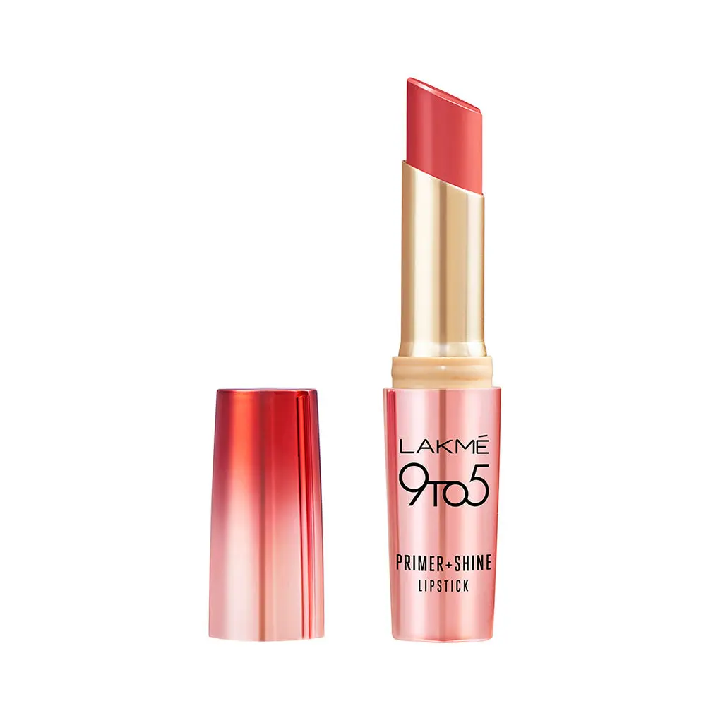 Lakme 9to5 P+S Lipstick, Burnt Red, 3.6 gm