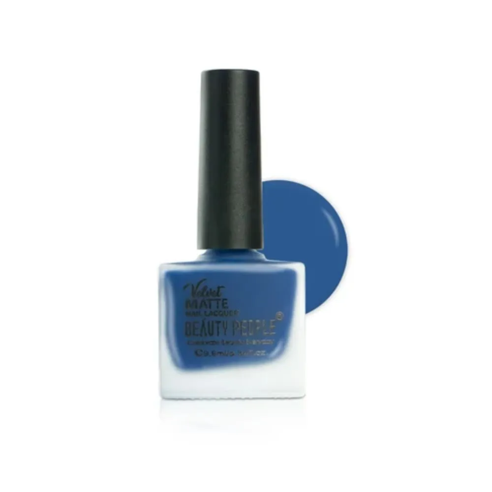 Beauty People Velvet Matte Nail Polish - Navy 372