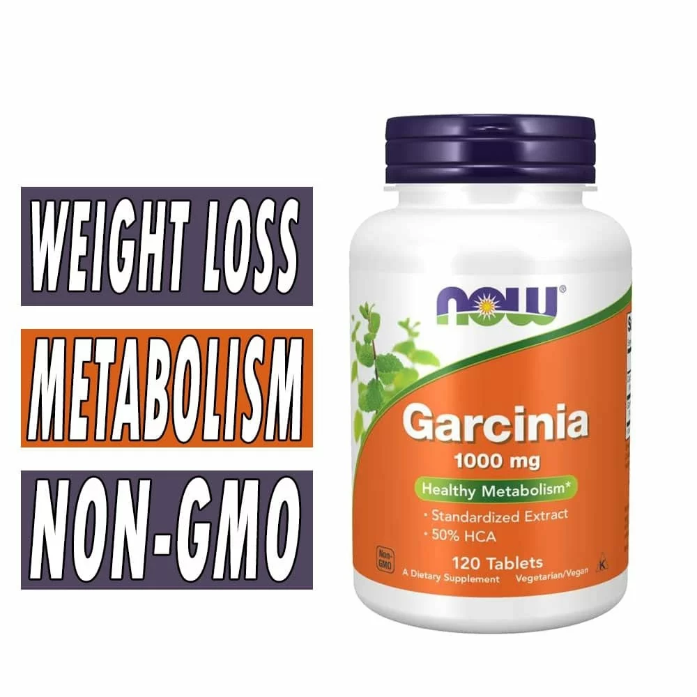 NOW Garcinia - 1000 mg - 120 Tablets