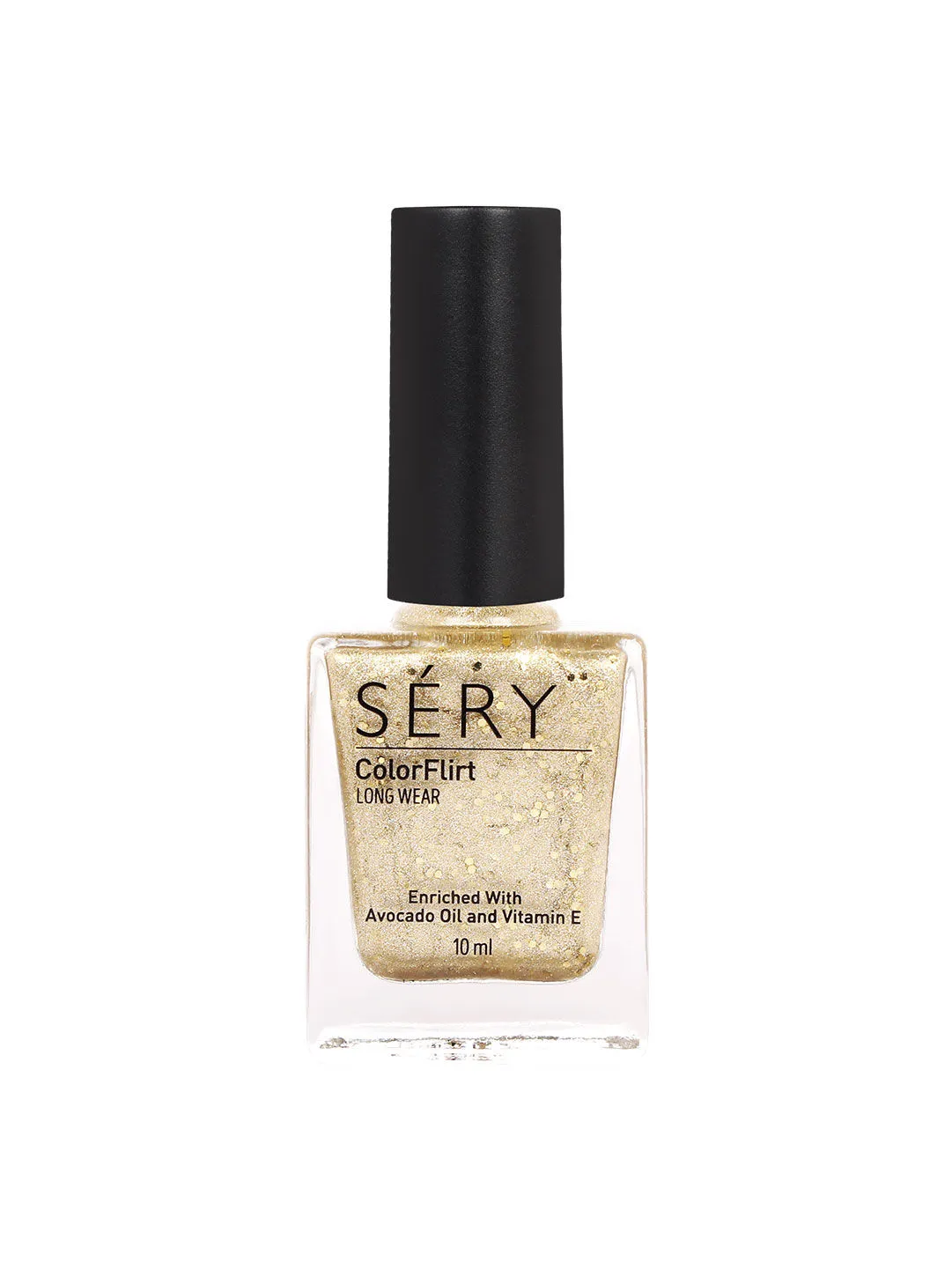 SERY Color Flirt Nail Enamel Golden Shimmer