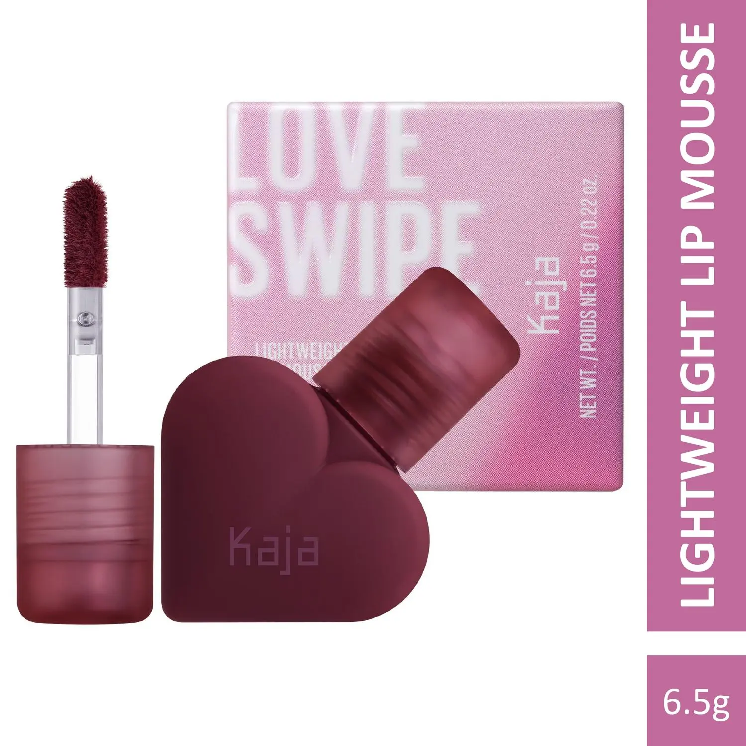 KAJA LOVE SWIPE | Lip Stain |01 Call Me 6.5g | Lipstick, Cruelty-free, Vegan, Paraben-free, Sulfate-free, Phthalates-free, K-Beauty, Korean Beauty