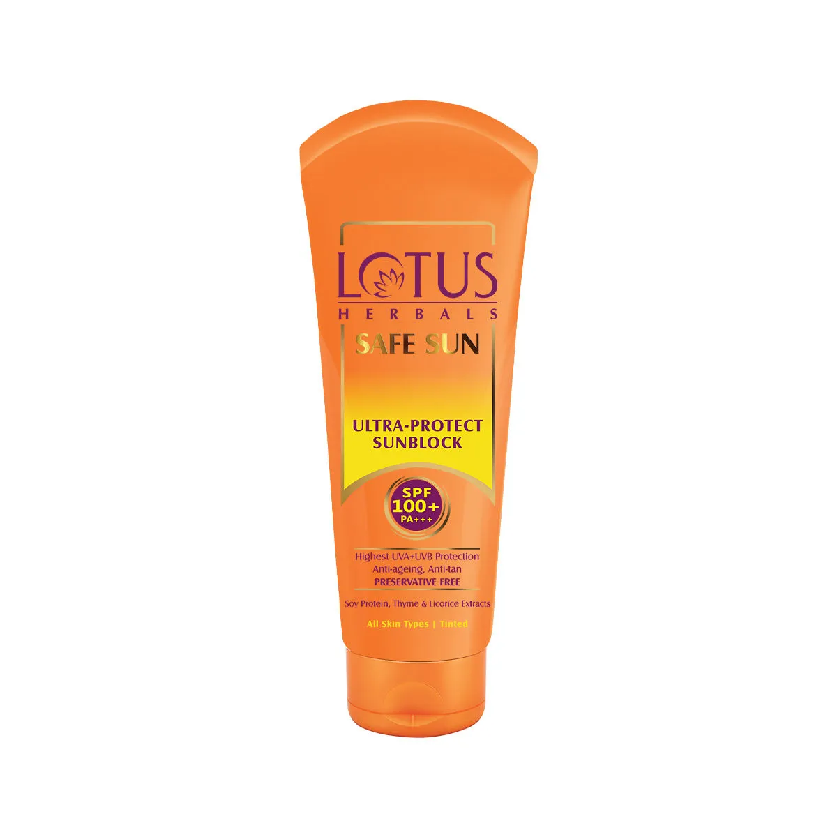 Lotus Herbals Safe Sun Ultra-Protect Sunblock SPF 100+ PA+++