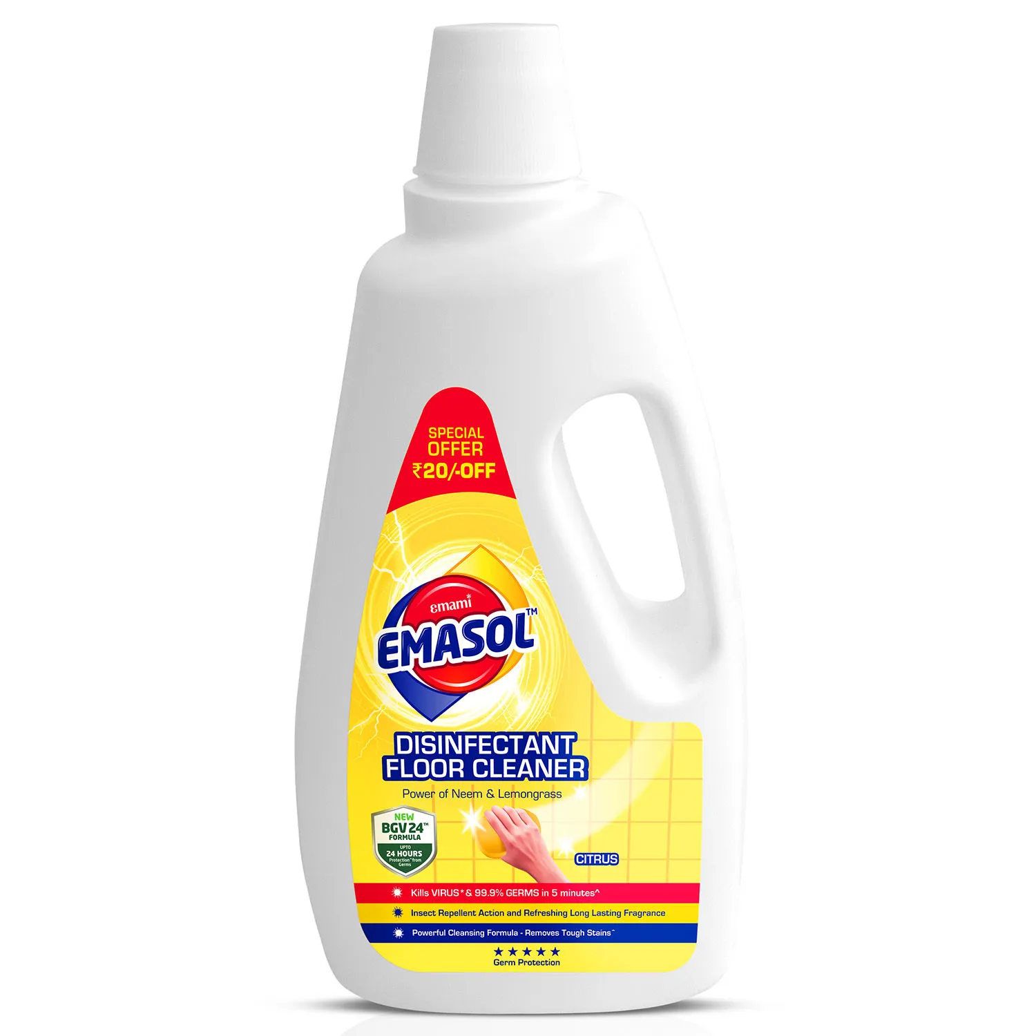 Emasol Disinfectant Floor Cleaner Citrus