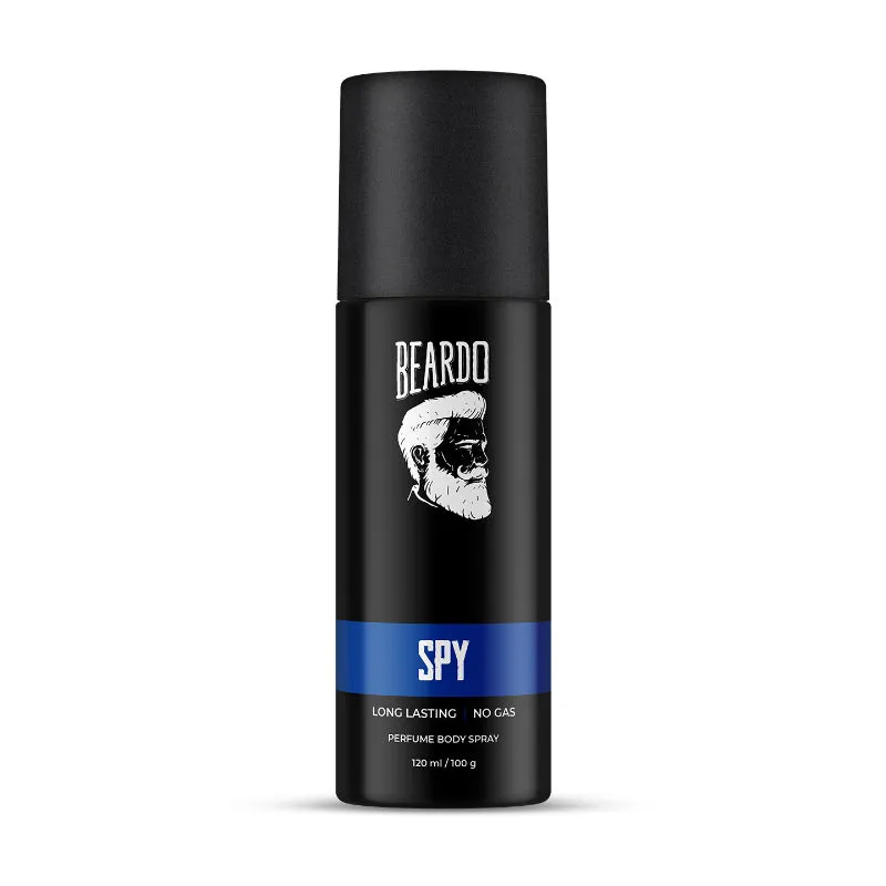 Beardo Spy Perfume Body Spray, | Fresh, Citrus | Long Lasting No Gas Deo For Men