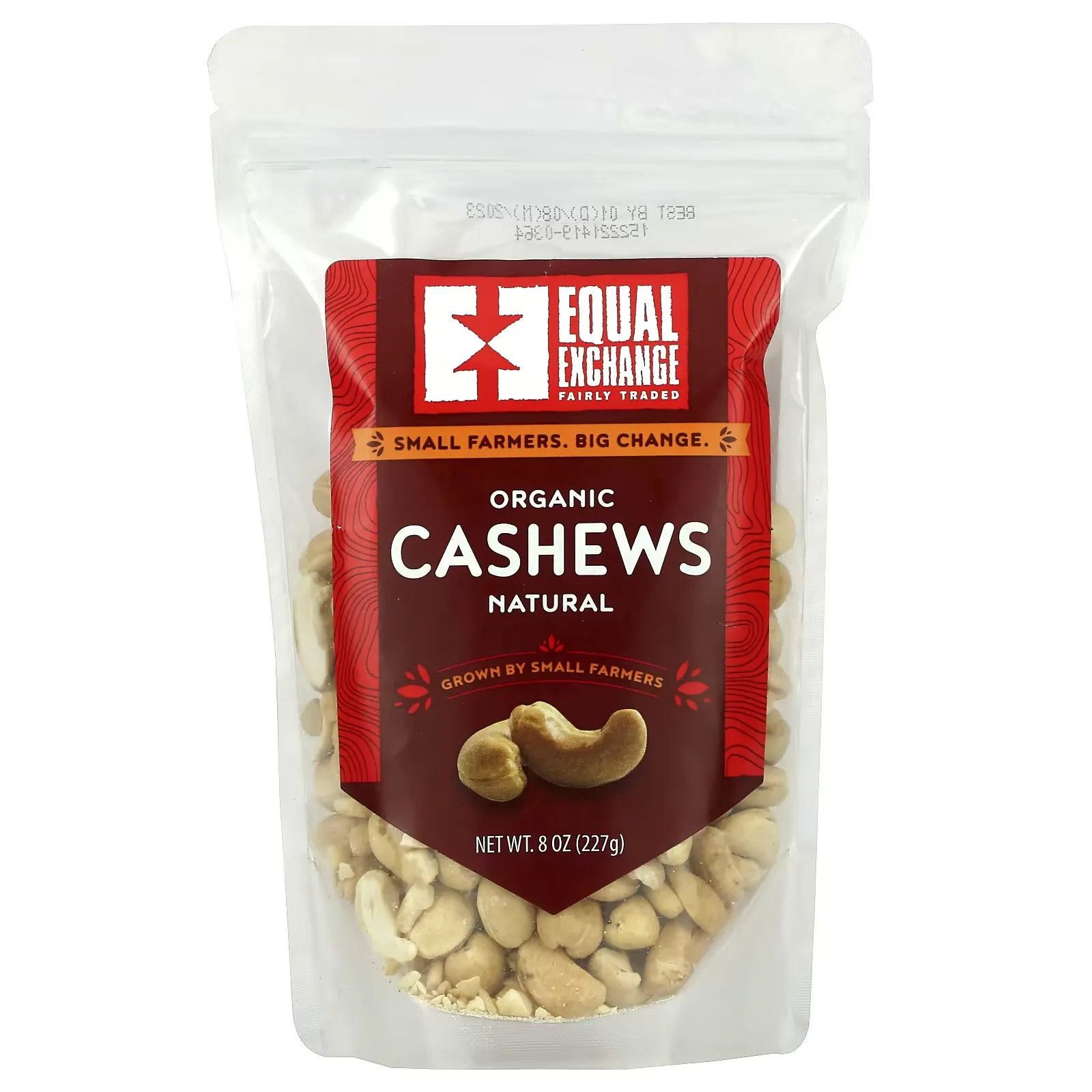 Organic Natural Cashews, 8 oz (227 g)