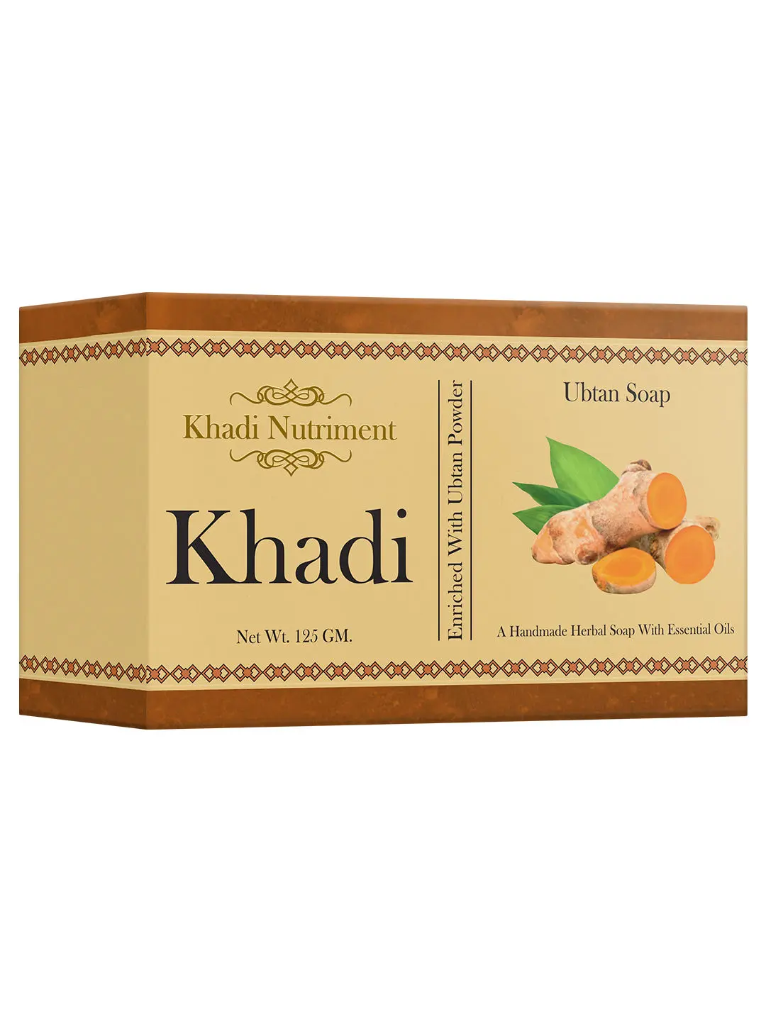 Khadi Nutriment Ubtan Soap,125 gm Soaps for Unisex (Pack of 1)