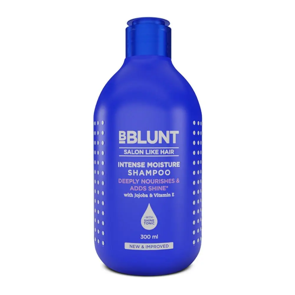 BBLUNT BBLUNT Intense Moisture Shampoo with Jojoba and Vitamin E for Dry & Frizzy Hair - 300 ml