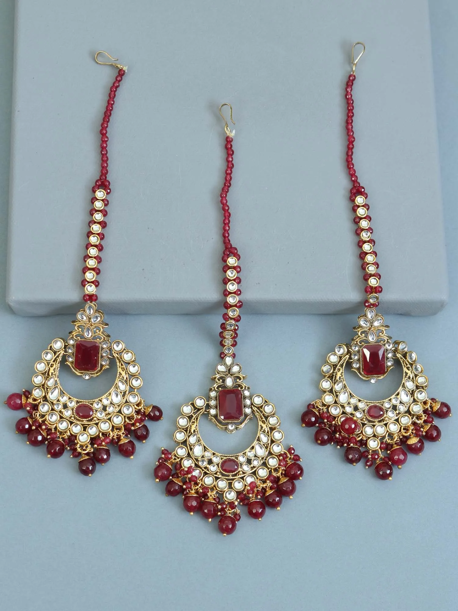 Bling Bag Ruby Pranita Sehra Maang Tikka Set