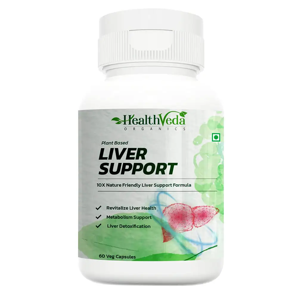 Health Veda Organics Plant Based Liver Support,  60 veggie capsule(s)