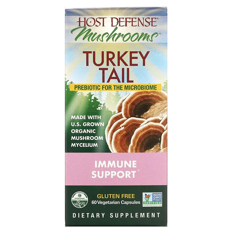 Turkey Tail, 60 Vegetarian Capsules