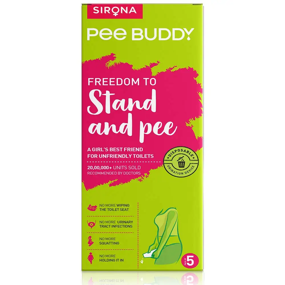 PeeBuddy Disposable Portable Female Urination Device,  5 Piece(s)/Pack  for Women