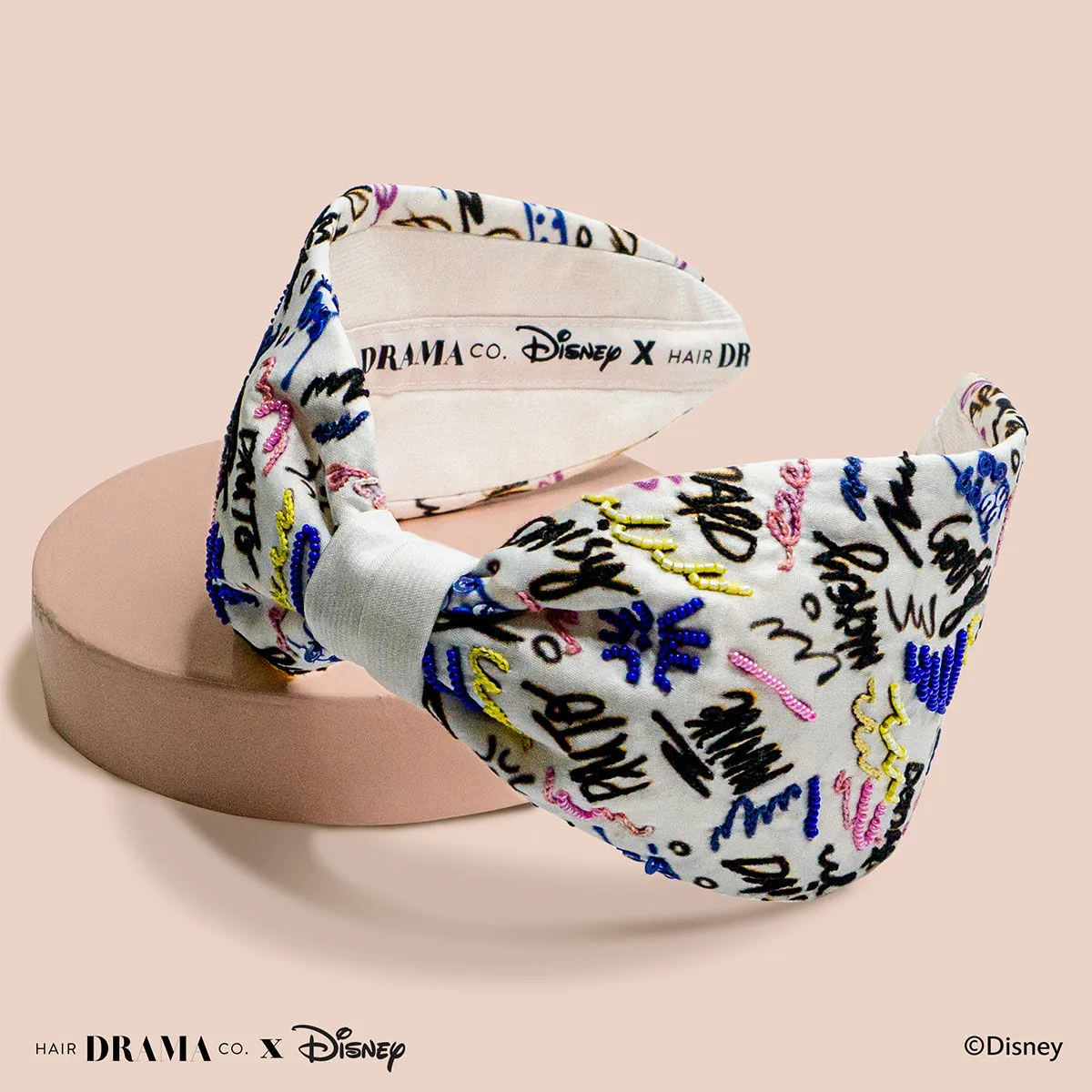 Hair Drama Co. x Disney Mickey & Friends Knotted Headband