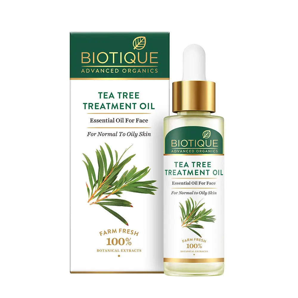 Biotique Advanced Organics Tea Tree Treament Oil Essential Oil For Face (30 ml)