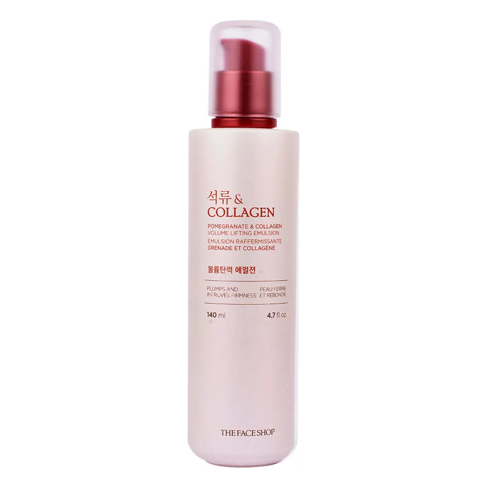 The Face Shop Pomegranate & Collagen Volume Lifting Emulsion, 140 Ml