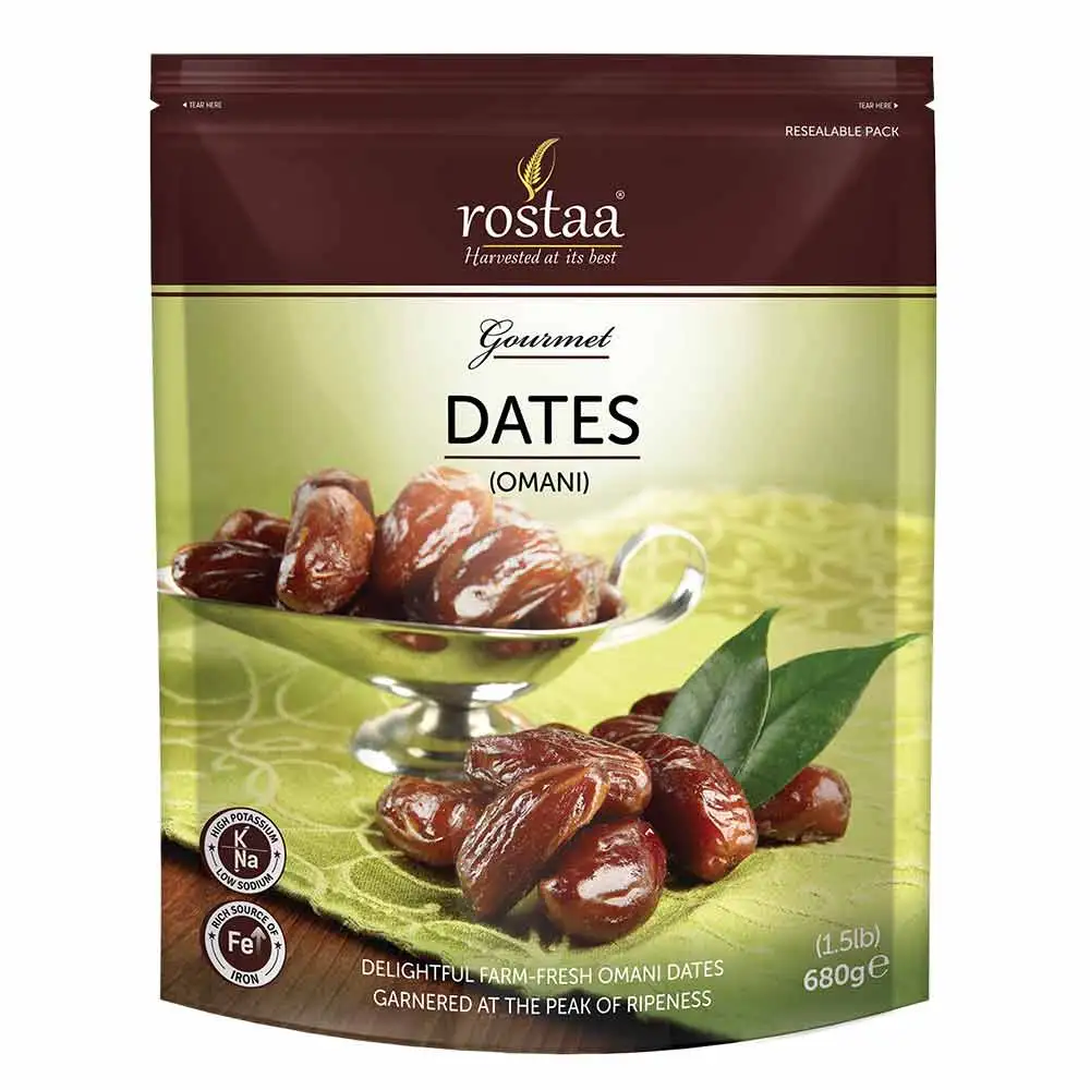 Rostaa Omani Dates,  680 g  Unflavoured