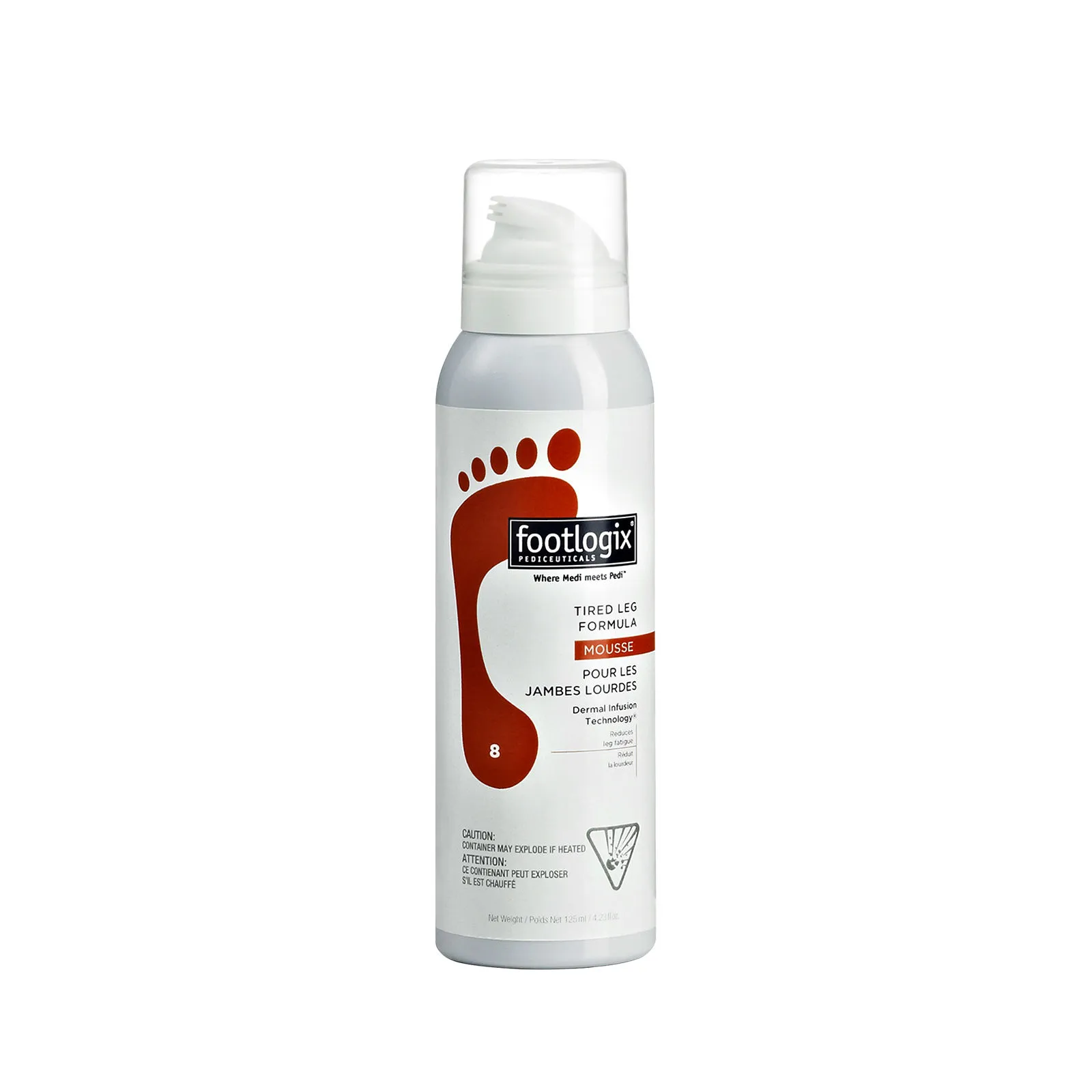 Footlogix Pediceuticals Tired Leg Formula Mousse