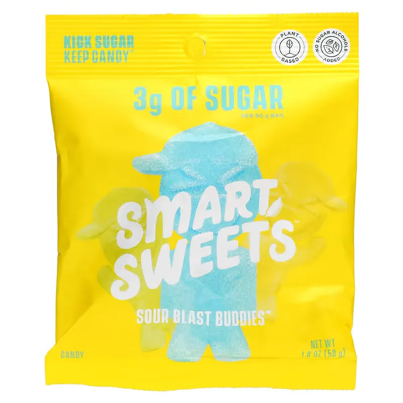 Sour Blast Buddies,  Berry, Blue Raspberry, Lime, Lemon, Orange, 1.8 oz (50 g)