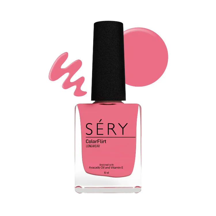 SERY Colorflirt Nail Paint - Pop Pink