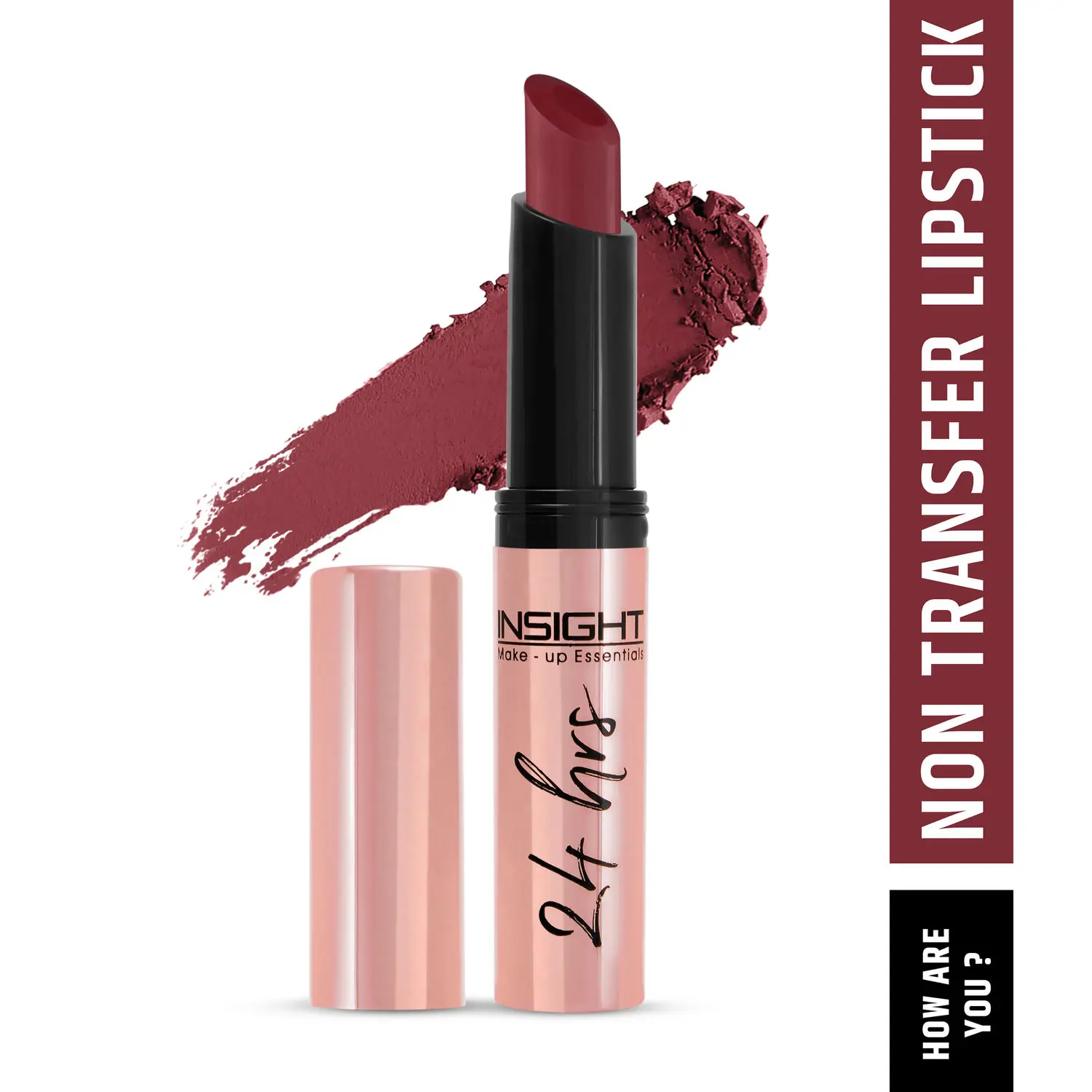 INSIGHT COSMETICS 24 HRS NON TRANSFER MATTE LIPSTICK (LL-03)_HOW ARE YOU? (19)