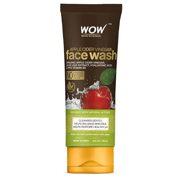 WOW Skin Science Apple Cider Vinegar Face Wash