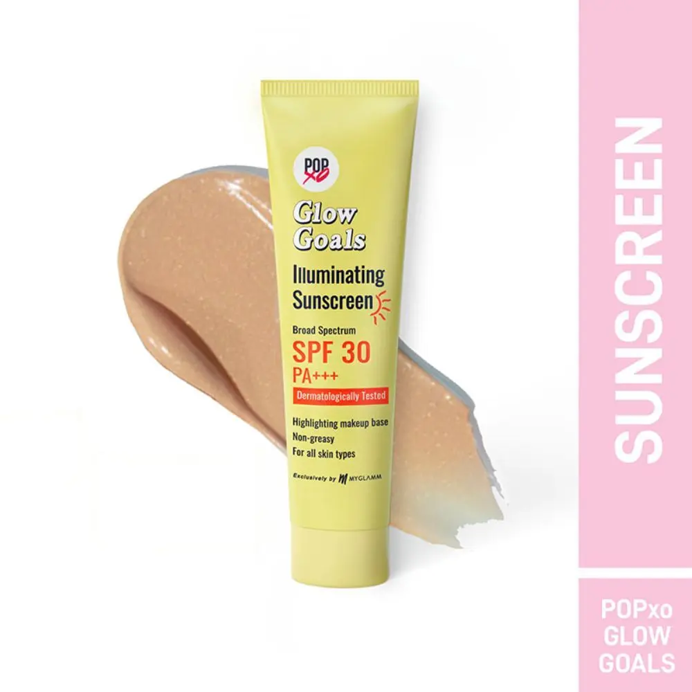 MyGlamm POPxo Glow Goals Illuminating Sunscreen SPF 30-(30 g)