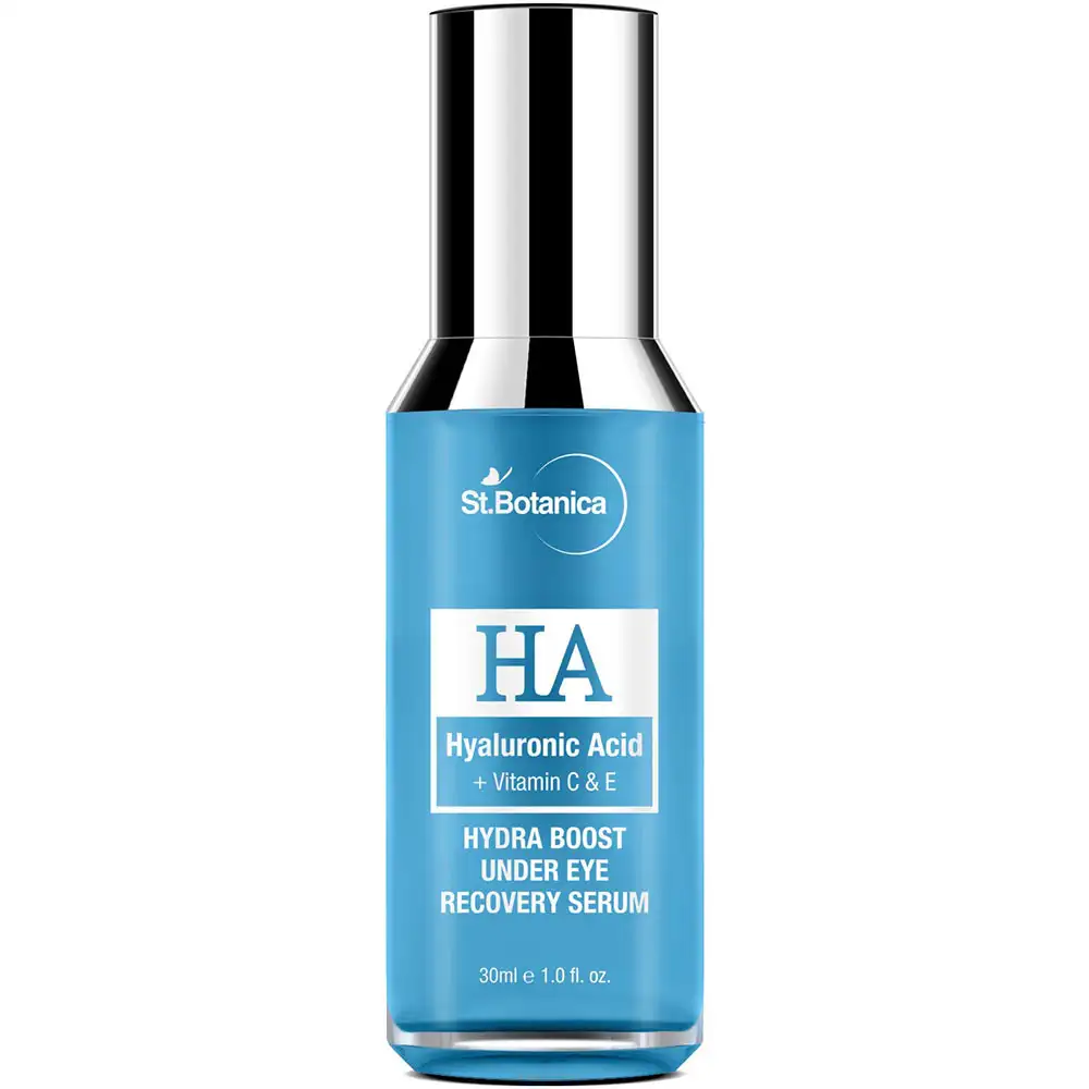 St.Botanica Hydra Boost Under Eye Recovery Serum,  30 ml  Hyaluronic Acid + Vitamin C & E