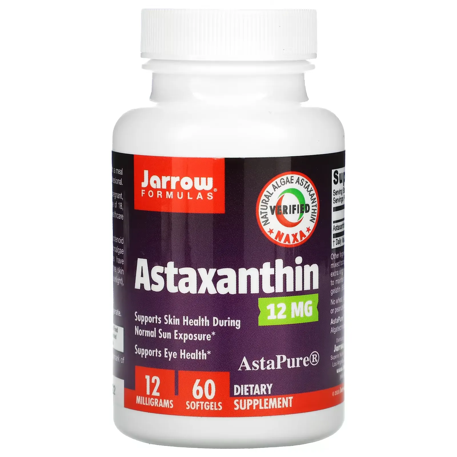 Astaxanthin, 12 mg, 60 Softgels