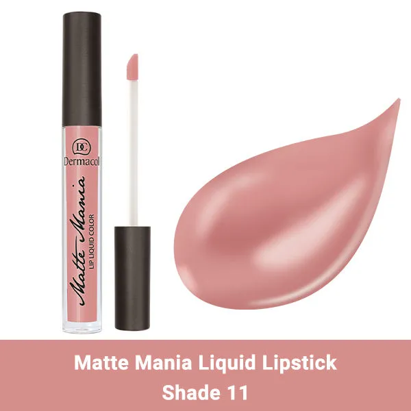 Dermacol Matte Mania Liquid Lip Color - 11