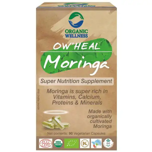 Organic Wellness OW'Heal Moringa,  90 capsules