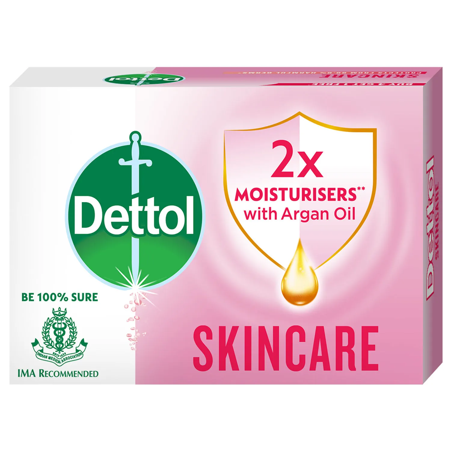 Dettol Skincare Germ Protection Bathing Soap Bar - 75g