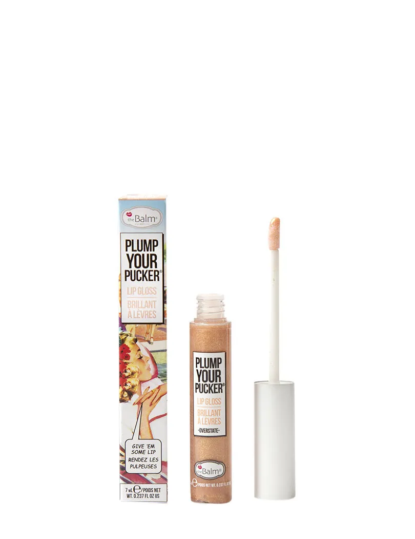 theBalm Plump Your Pucker Lip Gloss - Overstate