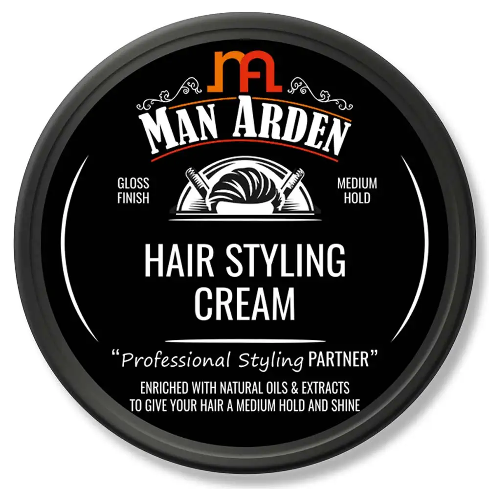 Man Arden Hair Styling Cream,  50 g  Medium Hold for All Types of Hair