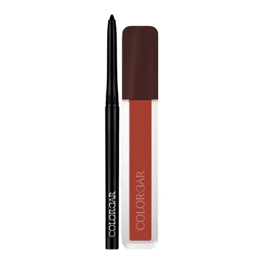 Colorbar Powerkiss Lip & Kajal Combo