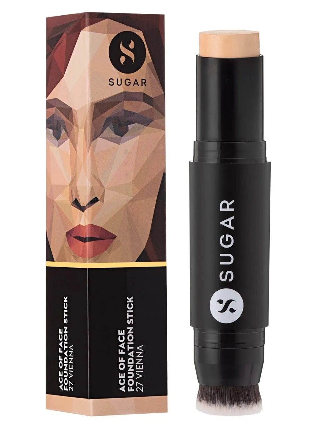 SUGAR Ace Of Face Foundation Stick - 27 Vienna (Light Medium, Warm Undertone)