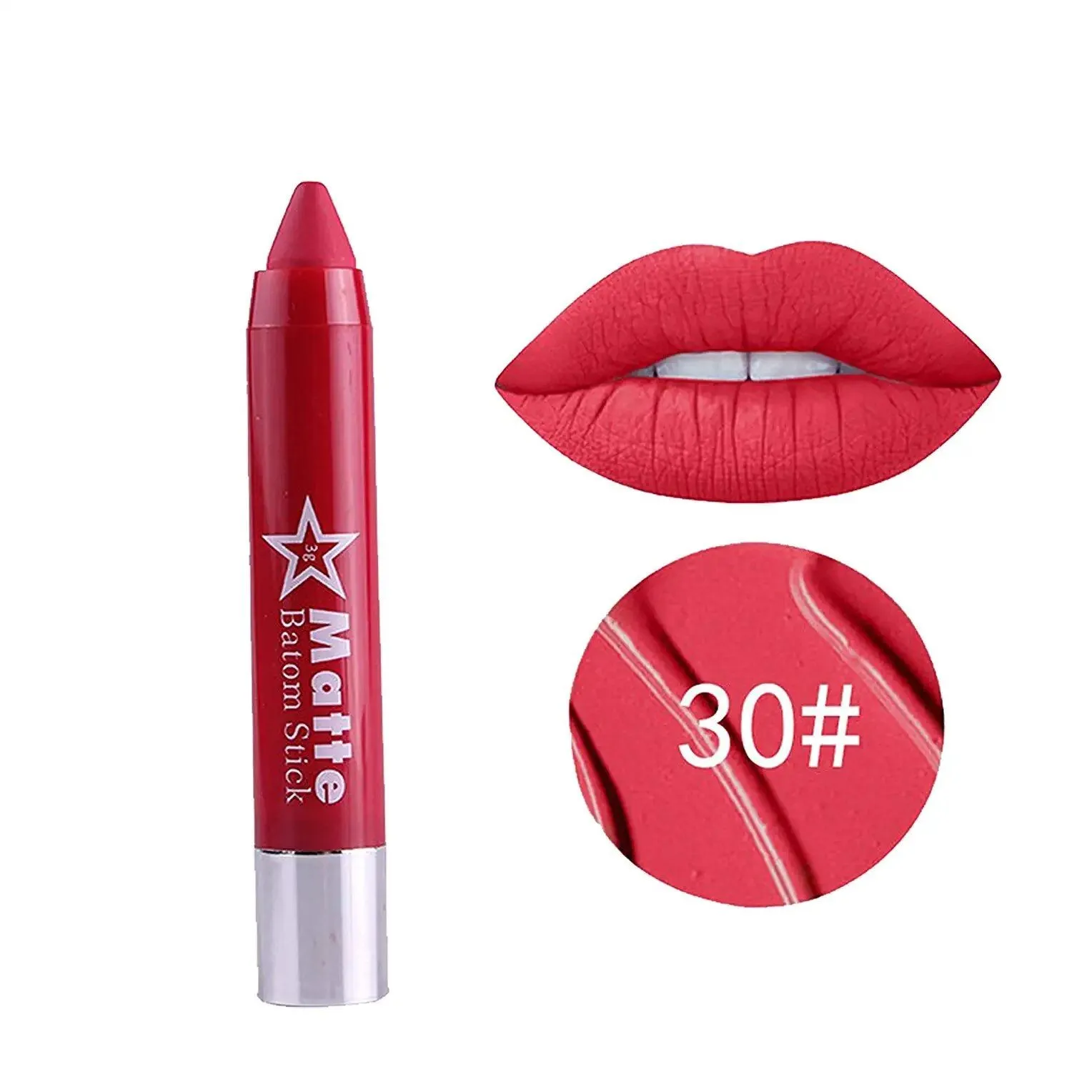 Miss Rose Chubby Lip Crayon 7301-033b 30