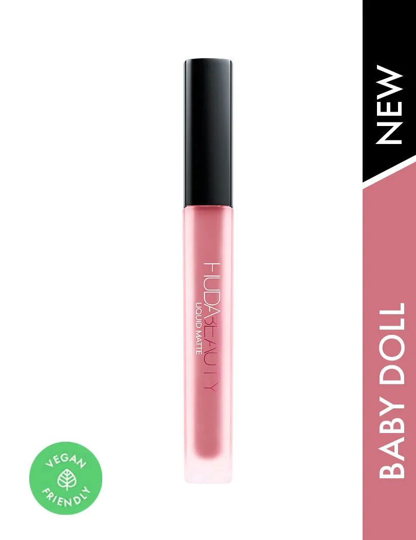 Huda Beauty Matte Liquid Lipstick - Baby Doll