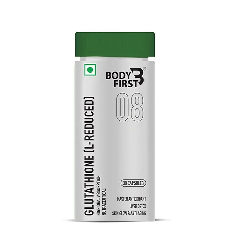 BodyFirst Glutathione L-reduced Capsules For Skin Glow & Anti - Ageing, Master Antioxidant