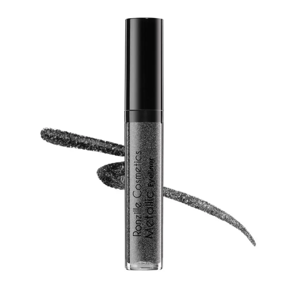 Ronzille shimmer Metallic Glitter Eyeliner Glitter Black