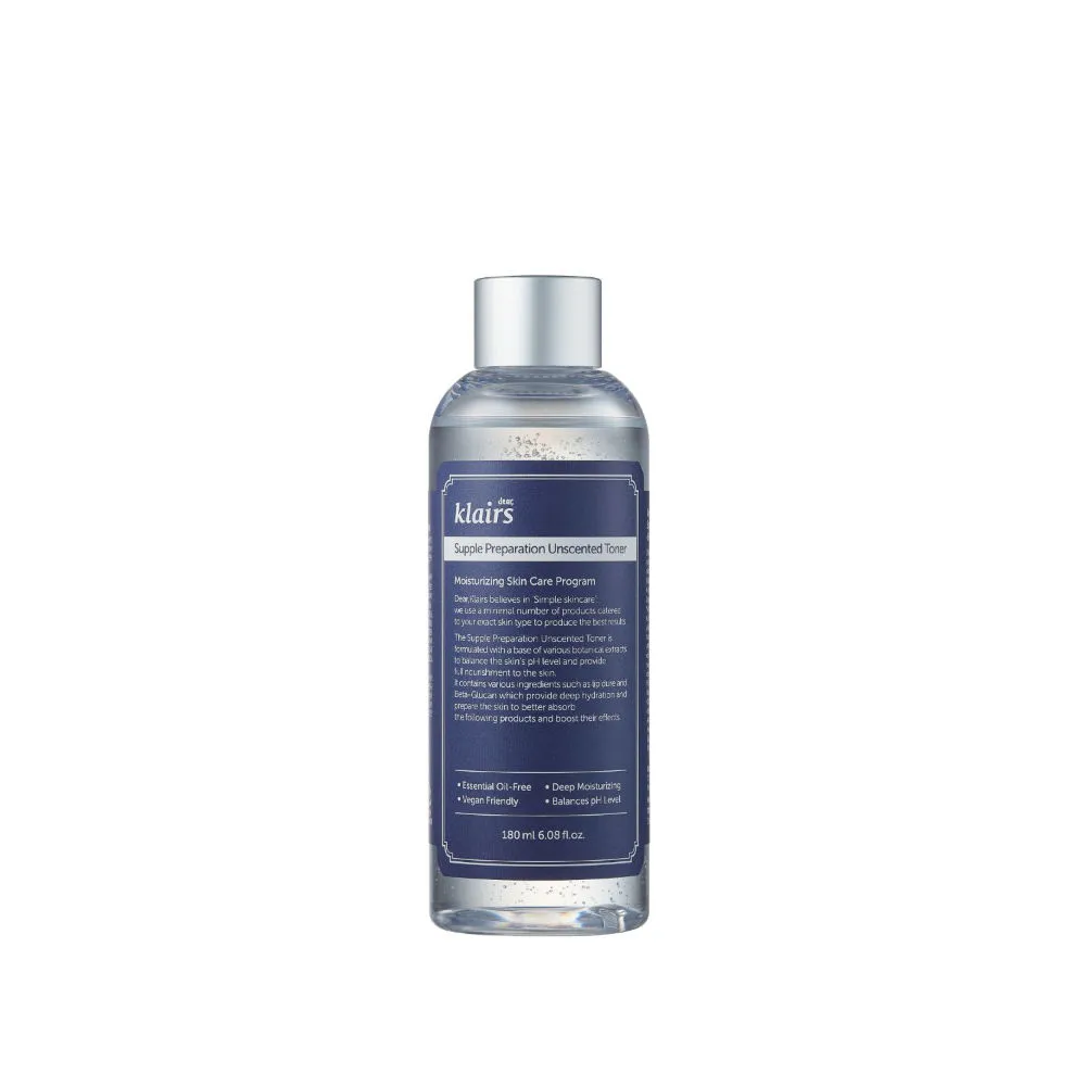 Klairs Supple Preparation Unscented Toner