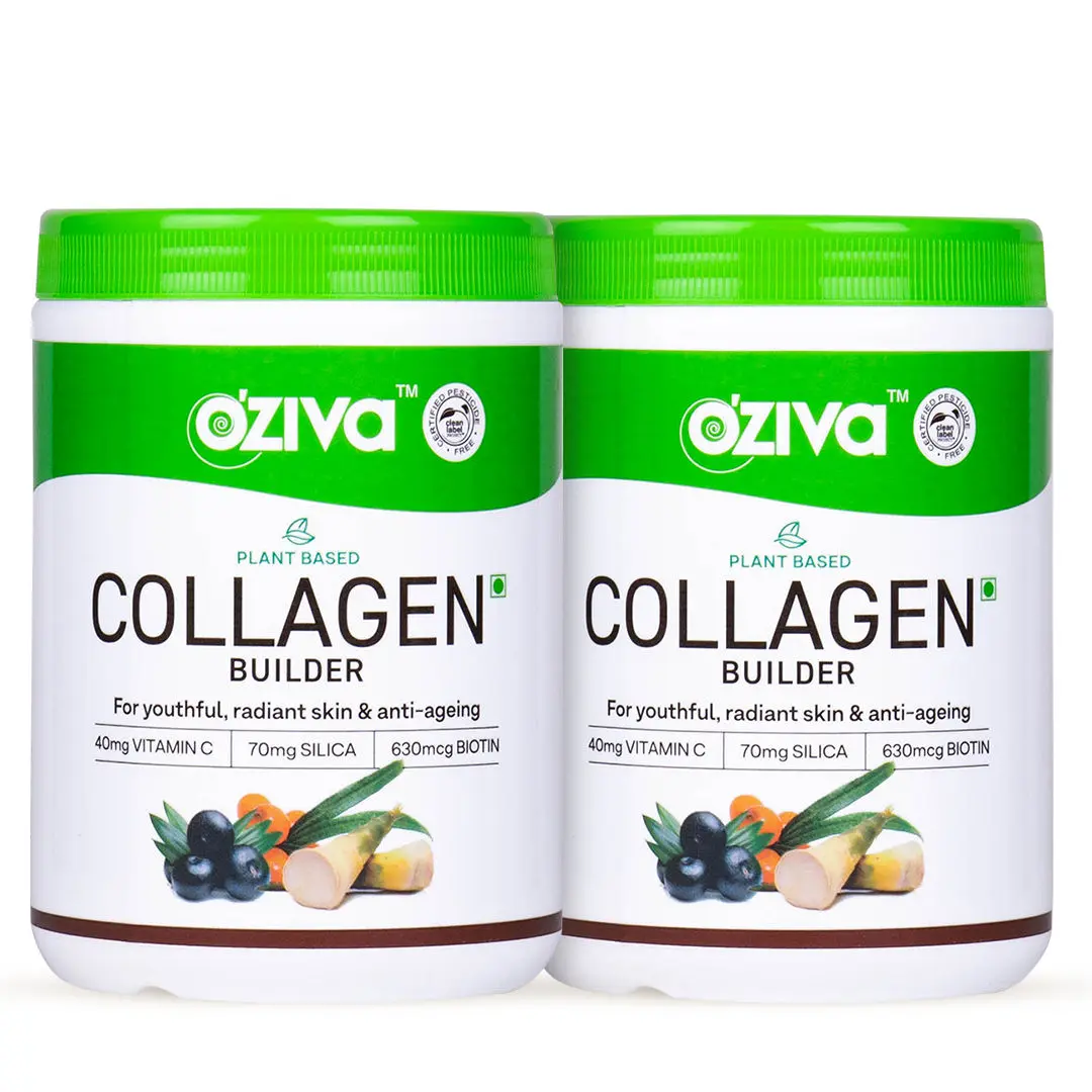 Oziva Plant Based Collagen Builder - Pack Of 2(250g each)