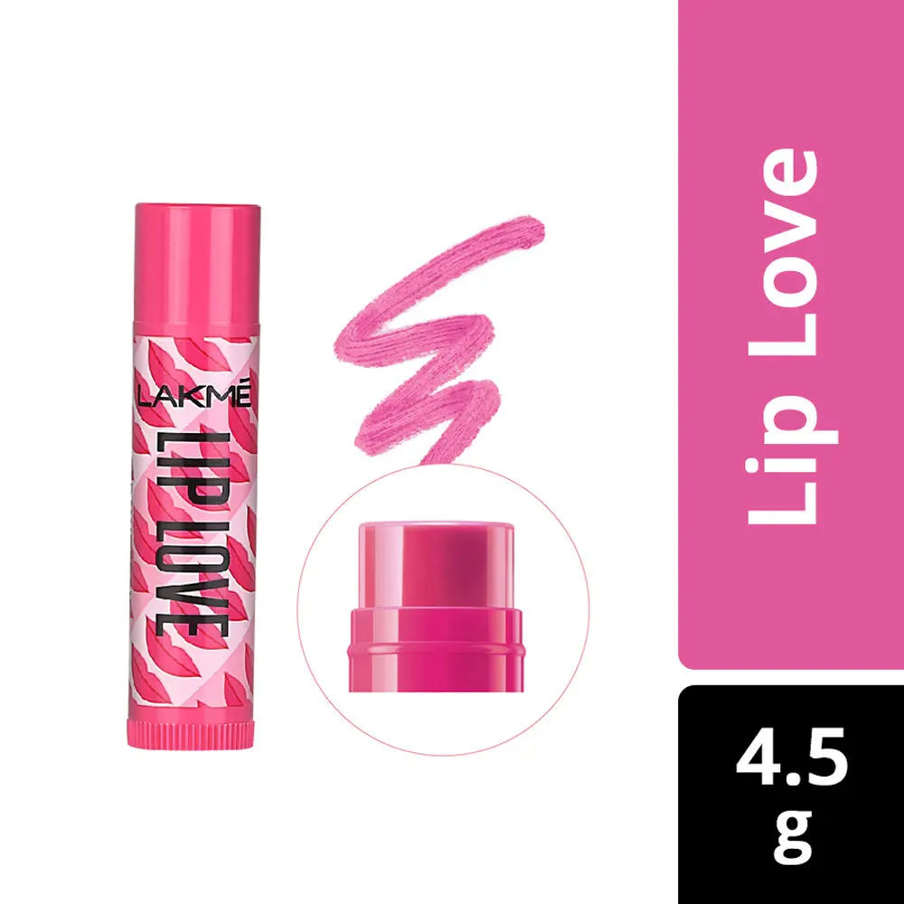Lakme Lip Love Chapstick SPF 15 - Strawberry