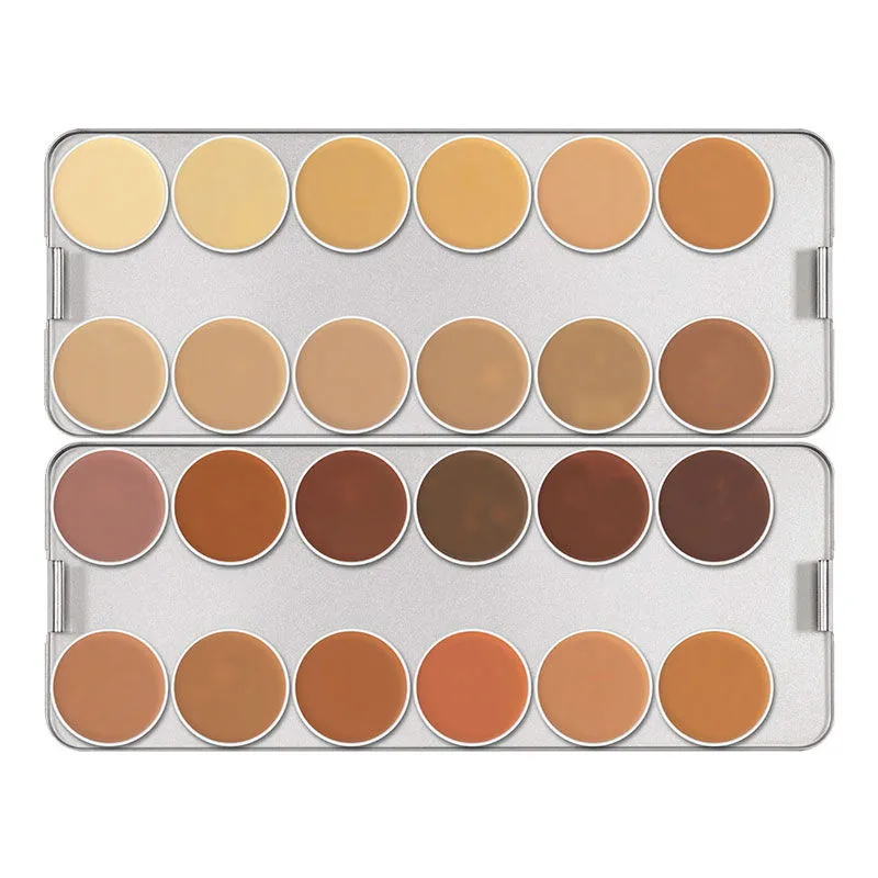 Kryolan Dermacolor Cream 24 Color Palette - K