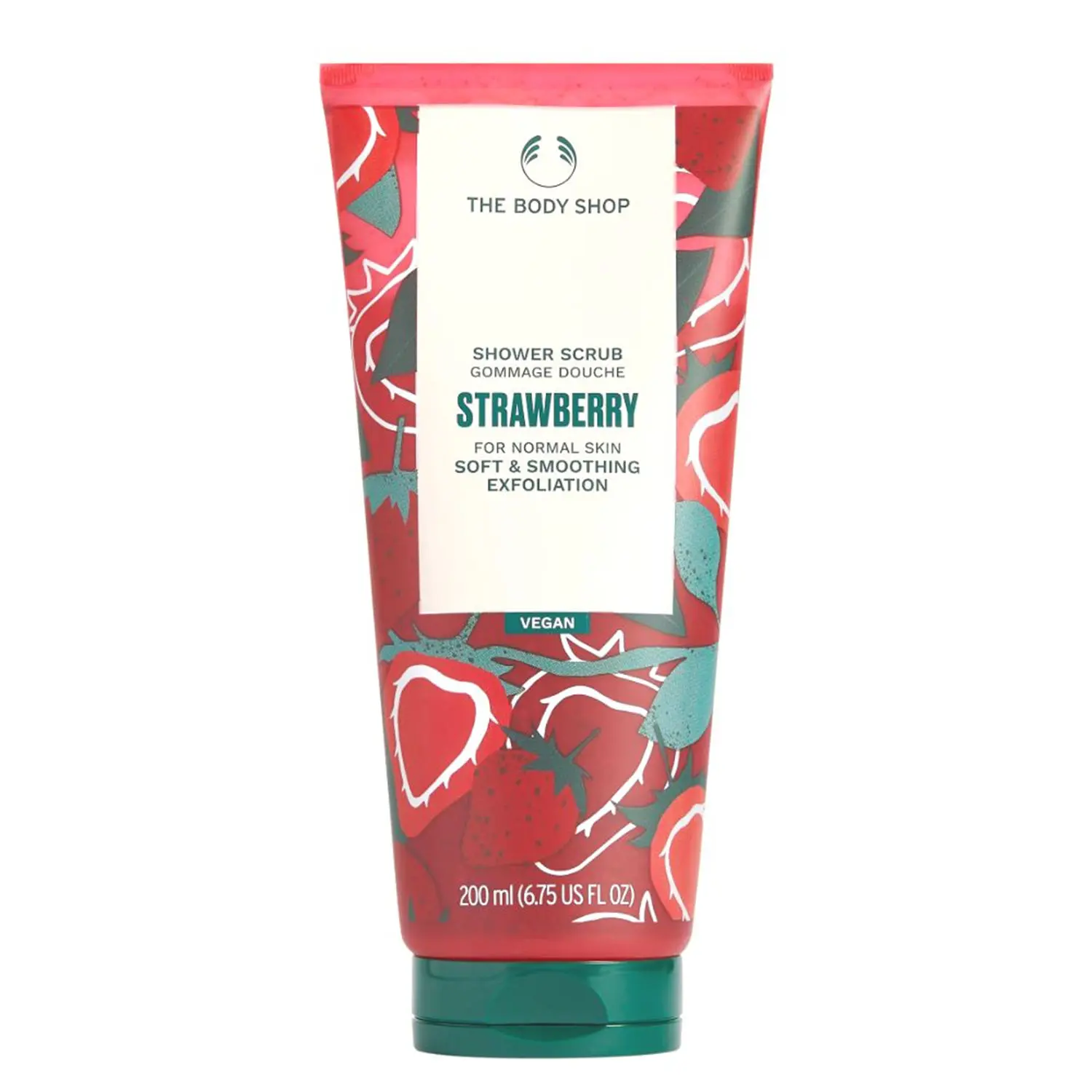 The Body Shop Strawberry Shower Scrub, 200Ml