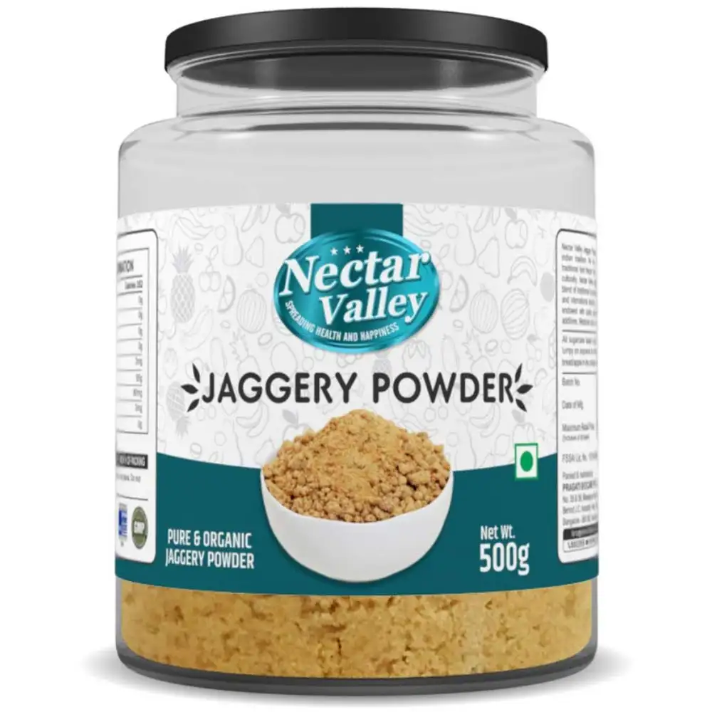 Nectar Valley Jaggery Powder,  Natural  500 g