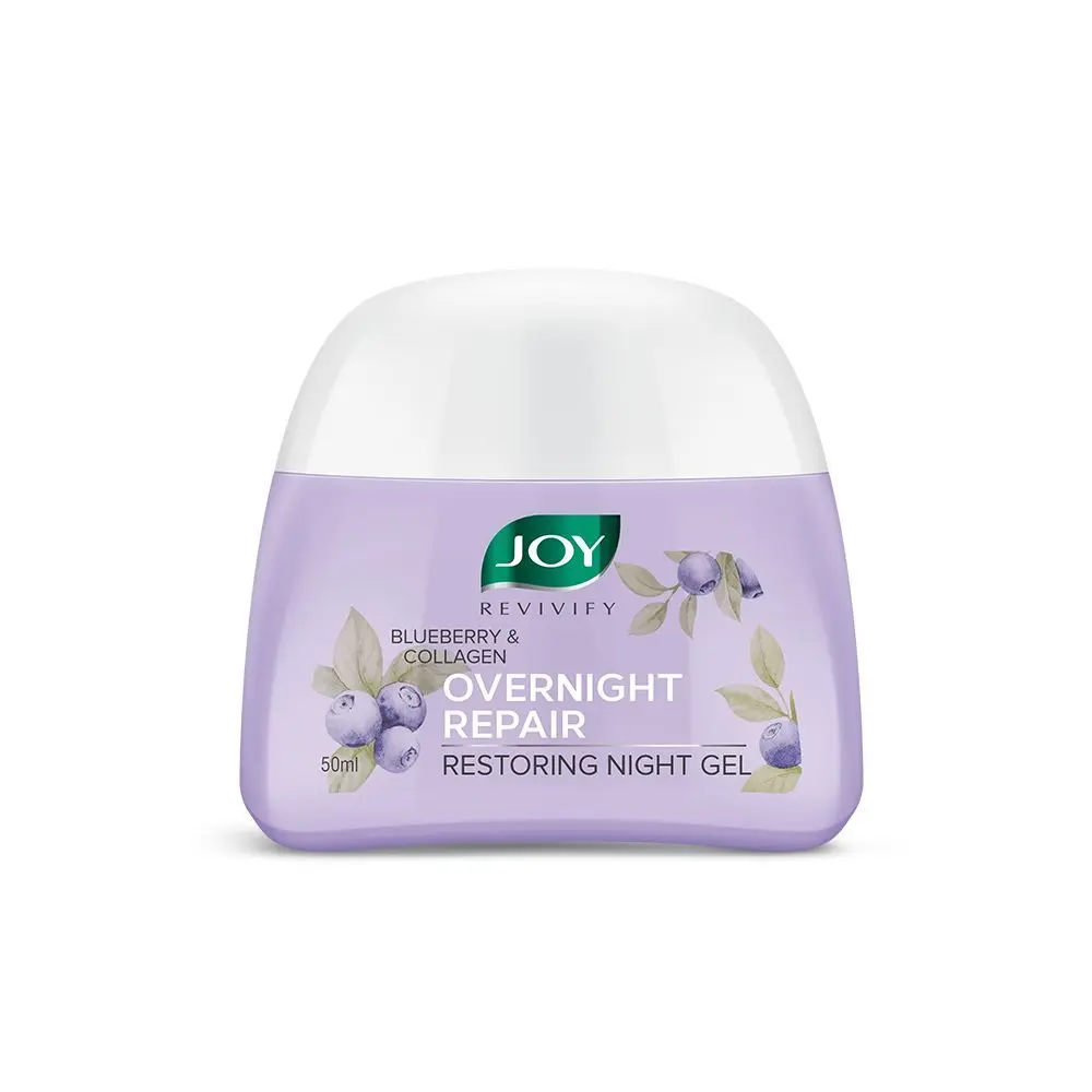 Joy Revivify Blueberry & Collagen Overnight Repair Restoring Night Gel (50 ml)