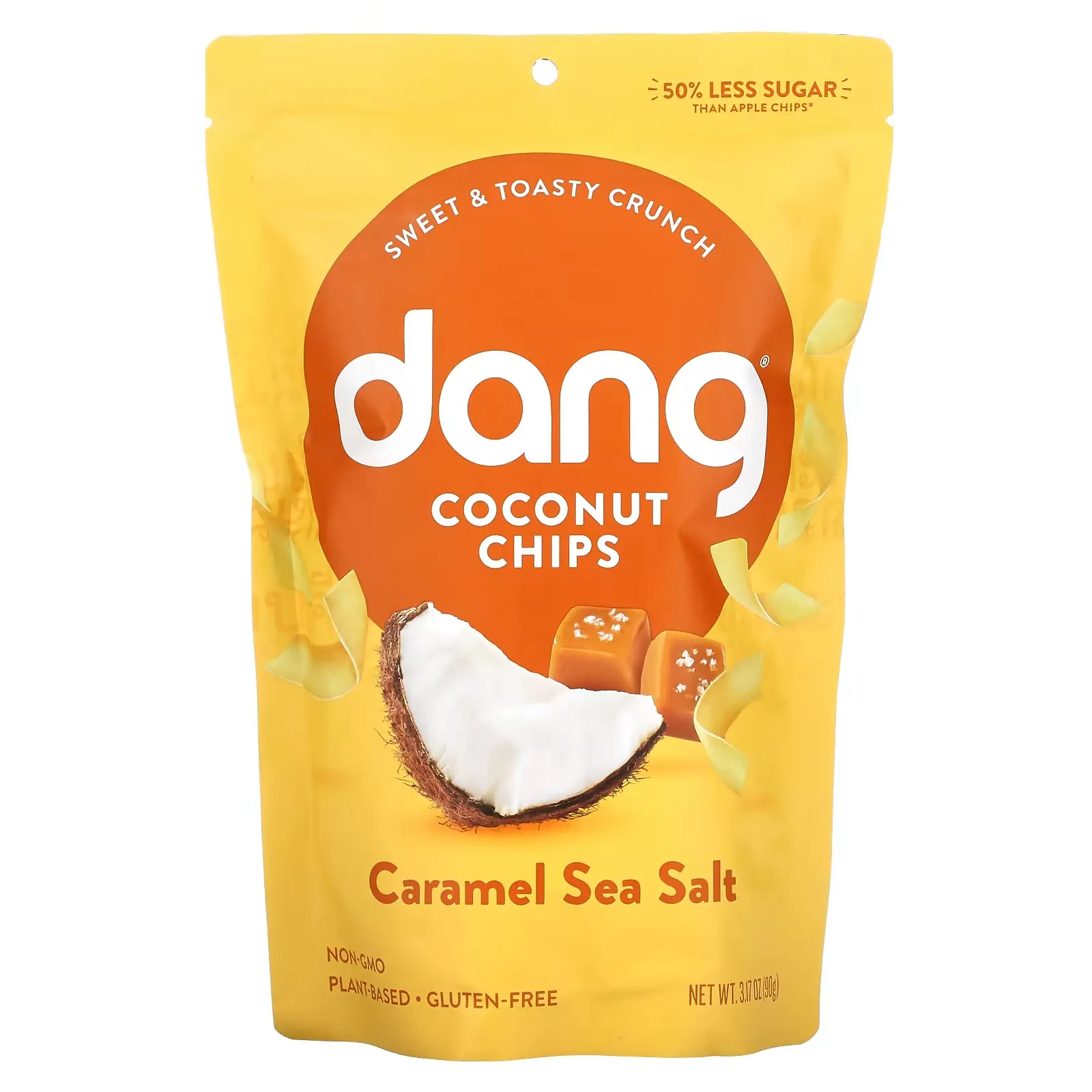 Coconut Chips, Caramel Sea Salt, 3.17 oz (90 g)