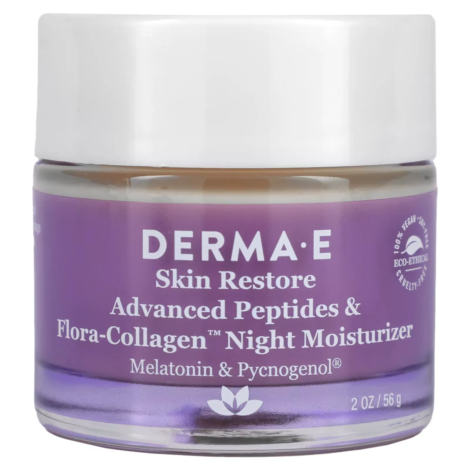 Advanced Peptides & Flora-Collagen Night Moisturizer, 2 oz (56 g)