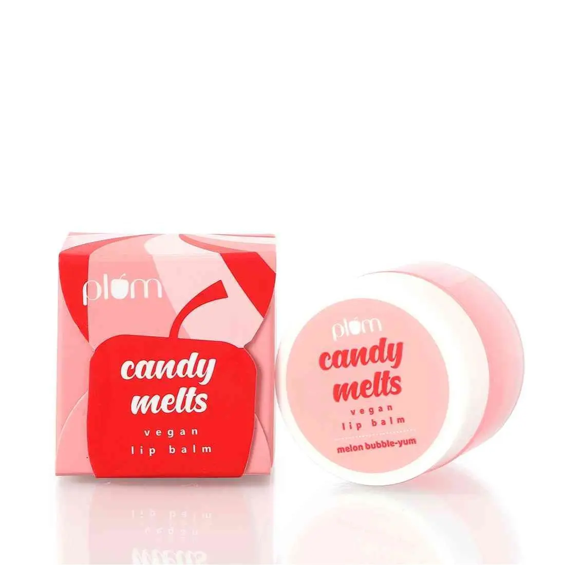 Plum Candy Melts Vegan Lip Balm | Melon Bubble-yum (12 g)
